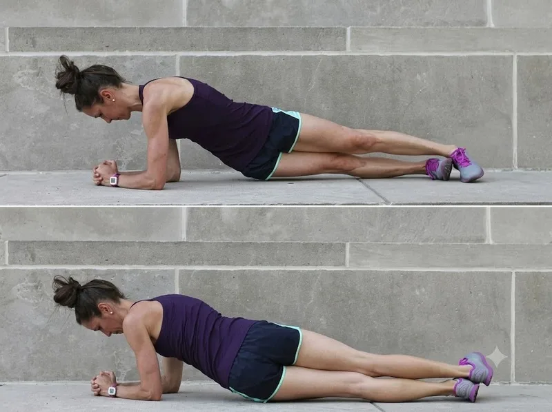 Plank Twist rèn khả năng giữ thăng bằng khi xoay hông có kiểm soát.