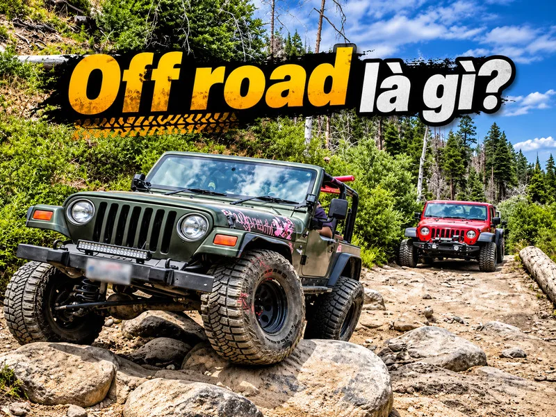 Off road là hoạt động lái xe trên địa hình tự nhiên và gồ ghề